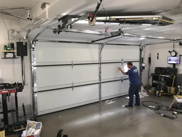Professional garage door repair service by Mayfield Heights Garage Door Repair in Mayfield Heights